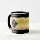 27エレガント周年記念結婚お祝い マグカップ (正面左)