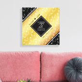 27エレガント周年記念結婚音楽 キャンバスプリント (インサイチュ (リビング))