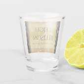 27エレガント周年記念結婚音楽 ショットグラス (裏面)