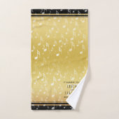 27エレガント周年記念結婚音楽 バスタオルセット (ハンドタオル)