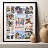 27フォトコラージュパーソナライズされた ポスター
