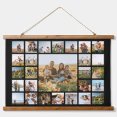 27写真モダンコラージュ 吊り下げ型タペストリー (正面)