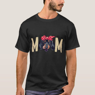 27匹のダックスフンドのママ Tシャツ