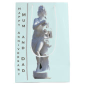 27周年記念彫刻編集可能 ミディアムペーパーバッグ (裏面)