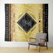 27回目の音楽ウェディングアニバーサリーをお祝いしよう タペストリー (インサイチュ(横))