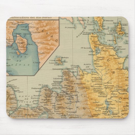 27年、ミンダナオ東部 マウスパッド (正面)