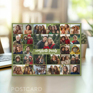 27枚の写真でおしゃれなフォトコラージュを作成 ポストカード