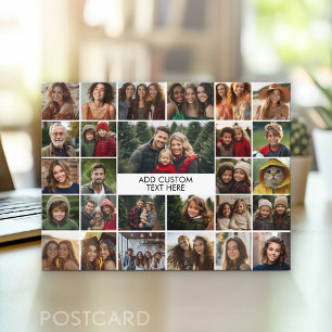 27枚の写真でおしゃれなフォトコラージュを作成 ポストカード