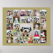 27枚の写真ファンキーでフォトコラージュを作成 ポスター (正面)