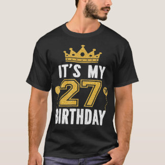 27歳の男Anのための私の27誕生日ギフト Tシャツ
