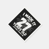 27歳皮肉ミームおもしろい27誕生日 スタンダードカクテルナプキン (角)