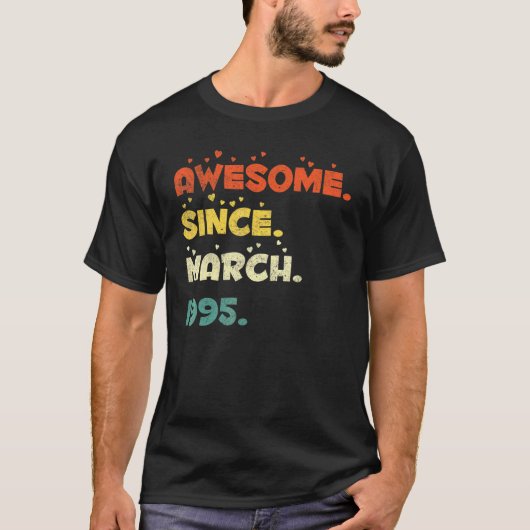 27歳 1995年3月 1 Tシャツ (正面)