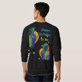 27番目の誕生日ウィッシュ スウェットシャツ (裏面フル)