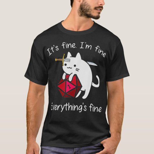 27素晴らしmで全素晴らして猫の素晴らしサイコロ tシャツ (正面)