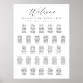 27表ウェルカムシーティングチャート ポスター (正面)