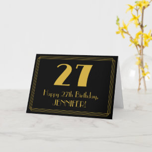 27誕生日:インスパイアアールデコ検索"27" +名前 カード