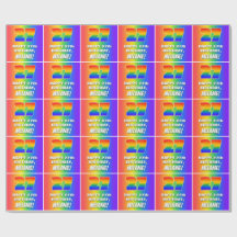 27誕生日: カラフル、おもしろいレインボーパターン# 27