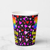 27誕生日:愛するハートパターン, Rainbow 27 紙コップ (右)
