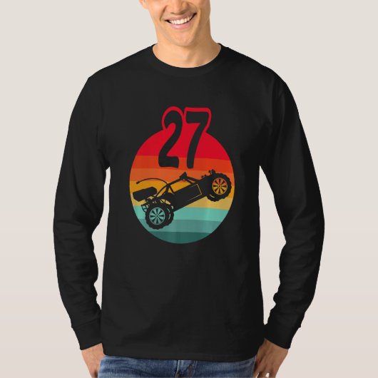 27誕生日I Racing Gaming I Remote Control Rc Tシャツ (正面)