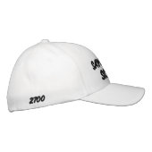 2700さよならシスター取り付け帽子 刺繍入りキャップ (右)