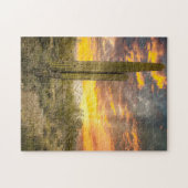 2706 – アリゾナ砂漠の風景（日没） ジグソーパズル (横)