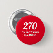 270 2020年に大事な数字はこれだけ 缶バッジ (正面&裏面)