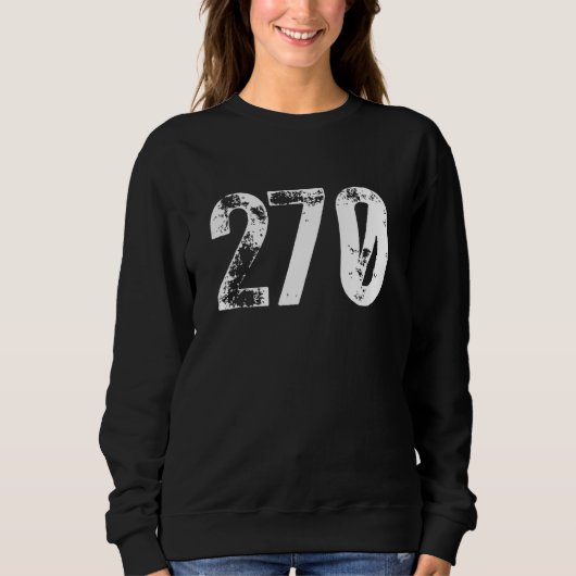 270 Area Code Bowling Green KY Mobile Area Code 27 スウェットシャツ (正面)