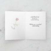 2724 Happy 100th誕生日Red Rose_O カード (内部)