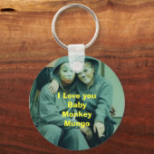 2726953561416l、私はあなたを愛するベビーモンキーマンゴー キーホルダー (正面)