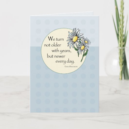 2731より新しい毎日の誕生日 カード (正面)