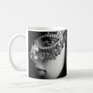 2733-Ready for the Masquerade Ball コーヒーマグカップ