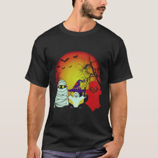 27 モルモット ハロウィン パンプキン Tシャツ