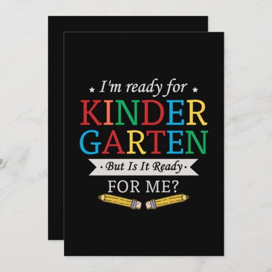 27.幼稚園の準備はできたけど、準備はできているかな セーブザデート (正面/裏面)