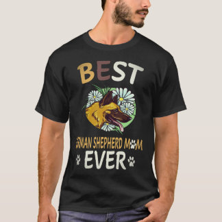27 最高のジャーマンシェパードママ ドイツ牧羊犬 Tシャツ