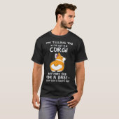 27 私はコーギーではないと言っています Tシャツ (正面フル)