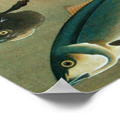 27. 諸魚図, 若冲 Various Fishes, Jakuchū, Japan Art ポスター (角)