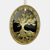 [27]黄金ケルトの生命木 セラミックオーナメント (右)
