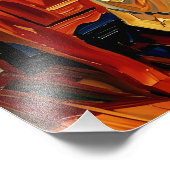 27.03" x 27.03" Young Girl Fantasy フォトプリント (角)