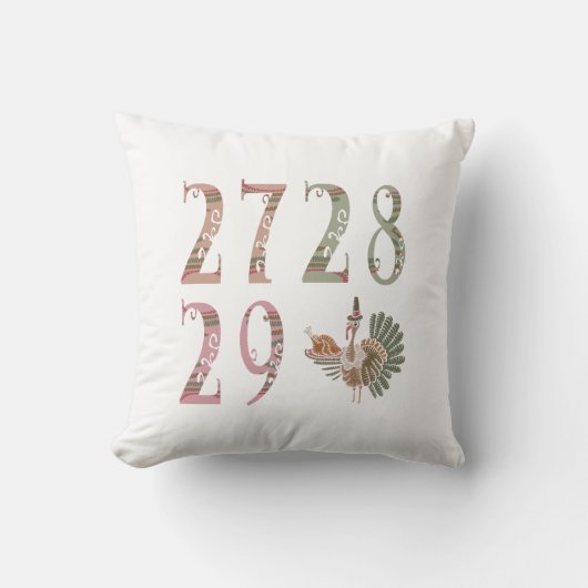 27 28 29 Turkey | Community Sharing of Blessings クッション (正面)