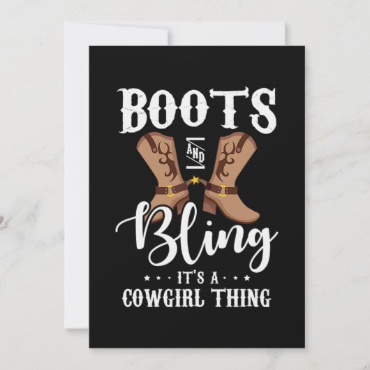 27.Boots And Bling Its A Cowgirl Thing セーブザデート (正面)