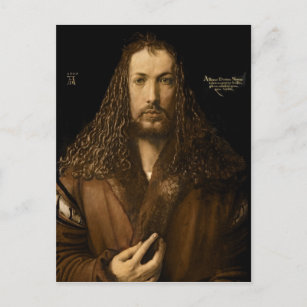 1500年28歳自画像 ポストカード Zazzle Co Jp