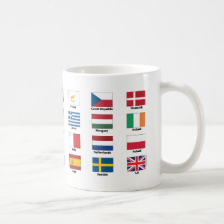 28の欧州連合EUの国家- Brexit無しの旗 コーヒーマグカップ