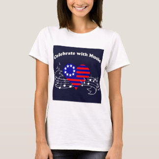 #28は音楽と祝います Tシャツ