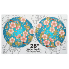 28インチザブトンDIYカットアンドシューのクッションパターン ファブリック