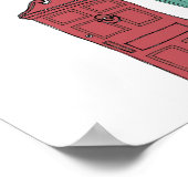 28インチx 20インチ、バリューポスター紙（マット）ドア ポスター (角)