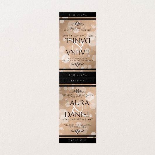 28エレガントthリネン結婚ズ記念お祝い (外部フラット)