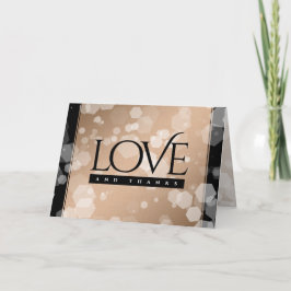 28エレガントthリネン結婚ズ記念お祝い サンキューカード