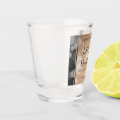 28エレガントthリネン結婚ズ記念お祝い ショットグラス (左)