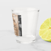 28エレガントthリネン結婚ズ記念お祝い ショットグラス (右)