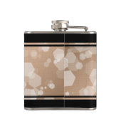 28エレガントthリネン結婚ズ記念お祝い フラスク (裏面)